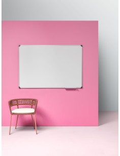 Pizarra Blanca Velleda Rotulador Laminada BASIC