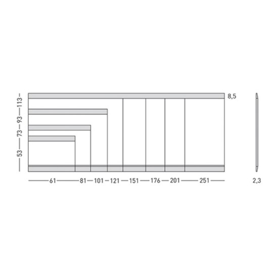 Tablero Zénit de corcho natural